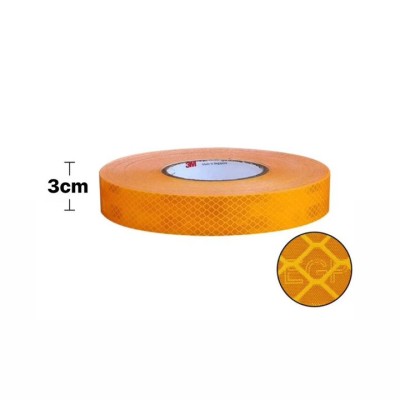 Safety Reflective Warning Tape Roll 3 CM