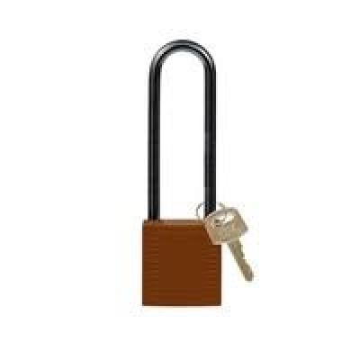 Standard Nylon Safety Padlock,  BROWN