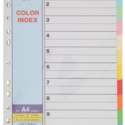 divider, 10tabs