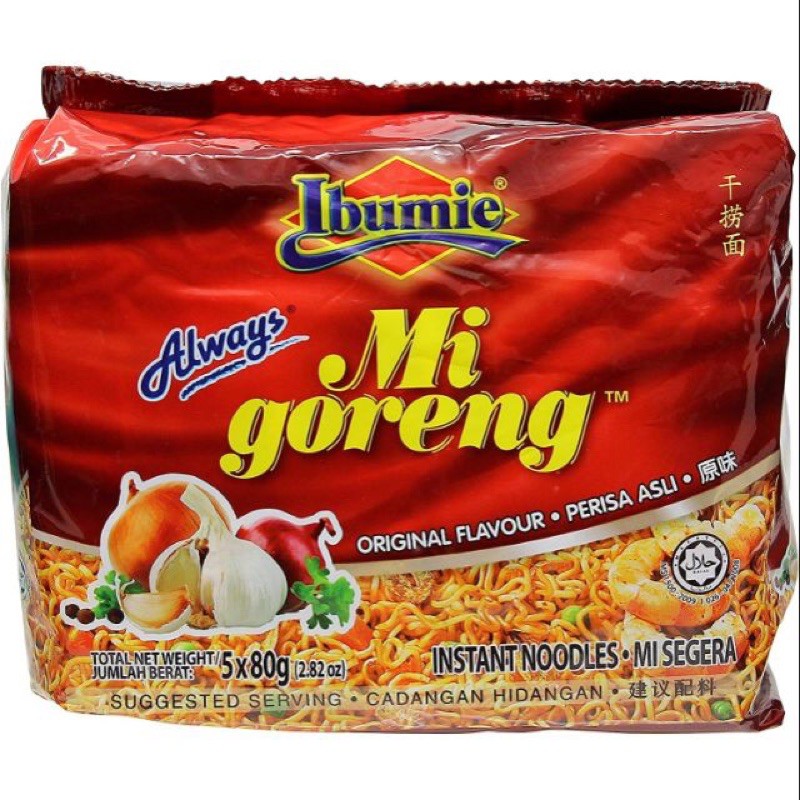 Ibumie Always Mi Goreng Original - 1Carton