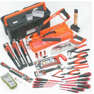 Bahco 31 Piece Electricians Tool Kit with Box, VDE Approved, RS 478-1309