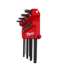 13-Key L-Style Ball End Hex Key Set - SAE Model : 48-22-2185 Brand  : Milwaukee