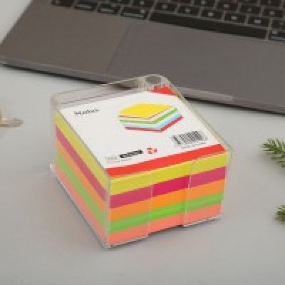 500 Sheets Memo Paper ACRYLIC BOX WITH PEN HOLDER