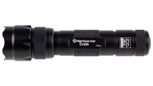 NIGHTSEARCHER UV395 UV LED TACTICAL TORCH BLACK