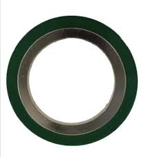 2 Spiral wound gasket 14", ASME B16.20, RF as per B16.5, 600 Lbs, Thk=4.5mm, Inner AISI 316  /  Outer CS  /  SS 316  /  Graphite