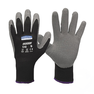 Kimberly Clark Jackson 97272 Safety Black Polycotton Heat Resistant Work Gloves