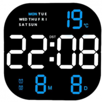 Digital Wall Clock