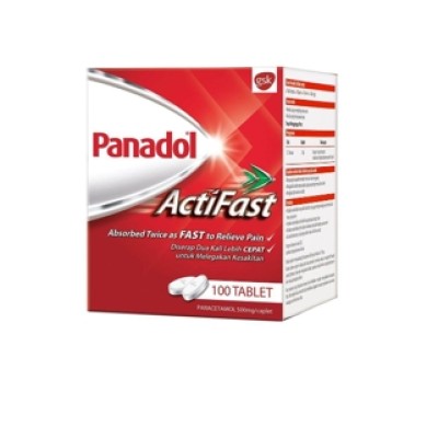 PANADOL ACTIFAST 10'S X 10 STRIP