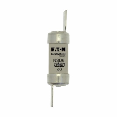 Eaton Bussmann British Standard Fuse, F1 Size, 6A - Eaton Bussmann Series - NSD6 [5s]