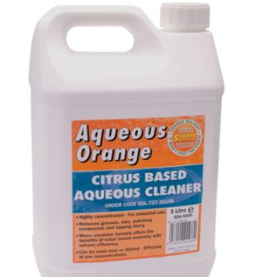 Solent Maintenance Aqueous Orange Cleaner, 5 Litre