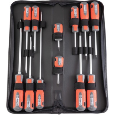 Kennedy Pro Pro-Torq Screwdriver Set, 12 Pieces - KEN5726030K