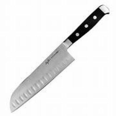 Fukuro Premium Santoku Knife 7"   Pisau