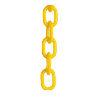 Plastic Chain, Color: Yellow