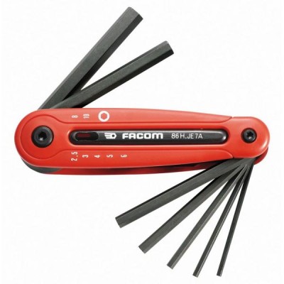 FACOM 86H.JE7B 7 Pieces Hex Key Set