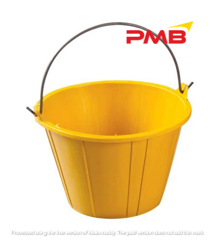 PVC CEMENT PAIL YELLOW (DELIVERY TO LABUAN AREA ONLY)