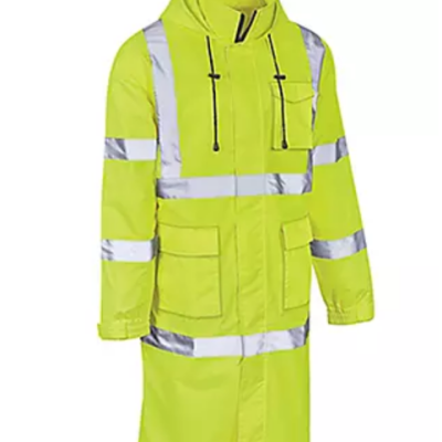 ULINE 24835G HEAVY DUTY PVC RAINCOAT 100% WATERPROOF L