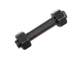 Stud Bolt & Nut, B16  /  Gr4  /  Plain, 3  /  4" x 240mm