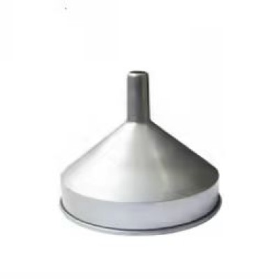 FUNNEL, TIN PLATED FUNNEL, 8"