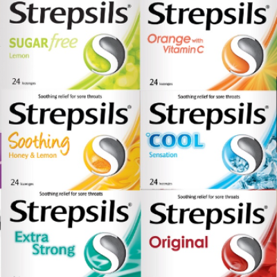 Strepsils Honey Lemon Soothing - 24packs