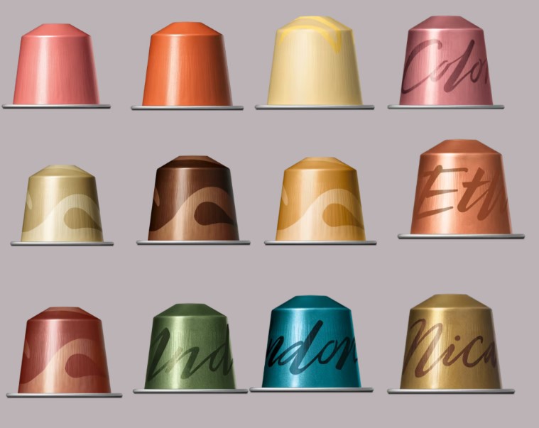 Nespresso Capsule Coffee Mix Flavour (12)