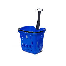 Shopping Basket Trolley 45L 395mm(H) x 400mm(W) x 500mm(L)