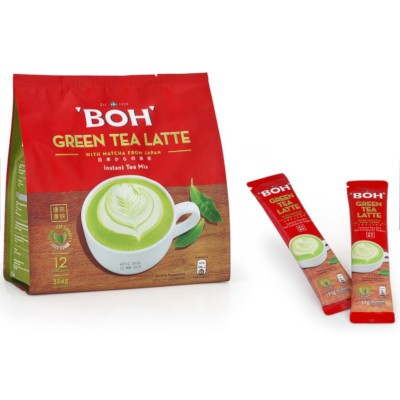 Boh Green Tea Latte 12 Stick x 27g (324g)