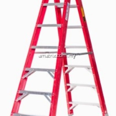 EVERLAS YFGDS FIBER GLASS DOUBLE SIDED LADDER - YFGDS10 ( 10 steps )