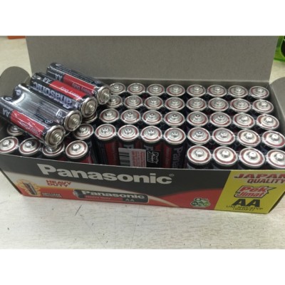 PANASONIC Heavy Duty 1.5v Battery Size AA (60pieces box)