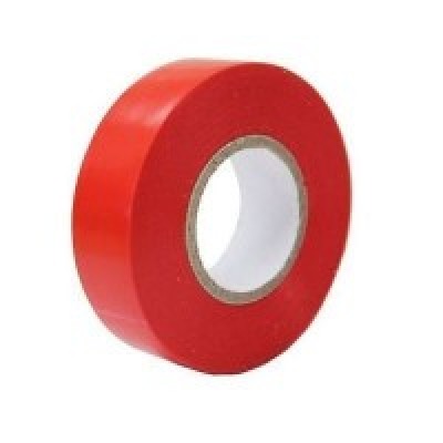 TEMFLEX 1500 RED Electrical Insulation Tape, PVC (Polyvinyl Chloride), Red, 19 mm x 18 m