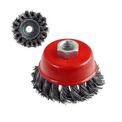 Twisted Steel Wire Cup Brush With Brush Steel