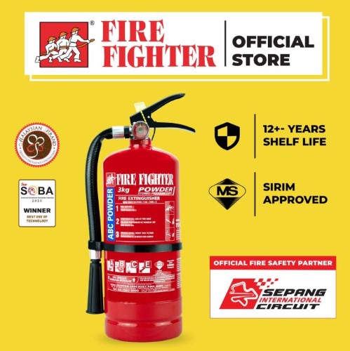 Fire Fighter Portable Fire Extinguisher (3kg) Best for Home