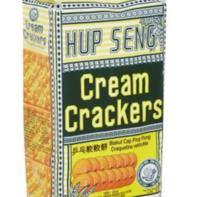 *Hup Seng Cream Crackers (428g)