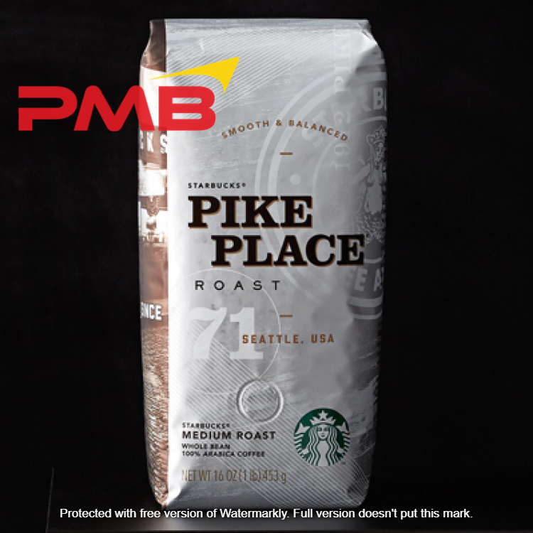 STARBUCKS PIKE PLACE WHOLE BEAN 250G-BLONDE ROAST (DELIVER TO LABUAN ONLY)