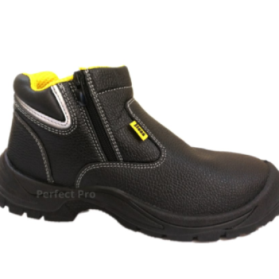 LIGER Safety Footwear LG-66, 5.5" Zip-Up Ankle BootsUK SIZE 5