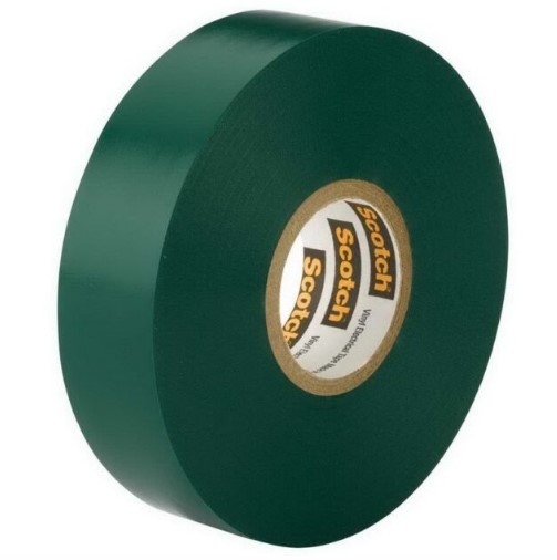 Scotch Vinyl Electrical Tape 35 (GREEN)