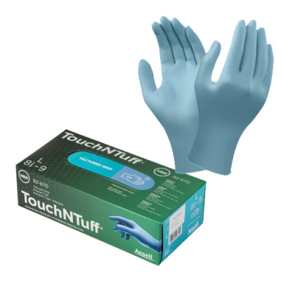 ANSELL 92-670 Nitrile Gloves (Size: L)