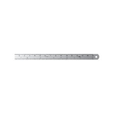 ASTAR STEEL RULER 6''