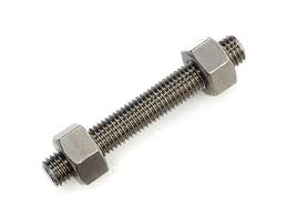 STUD BOLT C  /  W 2 NUTS 1-3  /  8" UN8 x 430LG