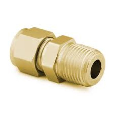 SWAGELOK MALE CONNECTOR 3 8" OD X 1 4" MALE NPT