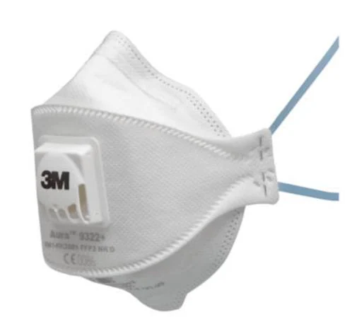 3M Aura Particulate Respirator 9322A+, FFP2      /      P2