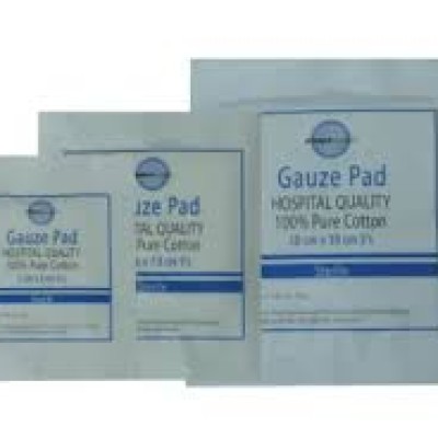 Sterile 10CM X 10 CM gauze pads