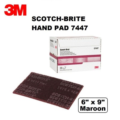 3M 7447 Scotch Brite Hand Pad [20s]