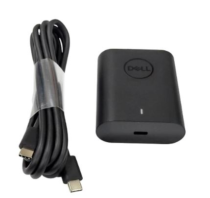 Dell USB-C 60 W GaN USFF AC Adapter with 1 meter Power Cord - United Kingdom