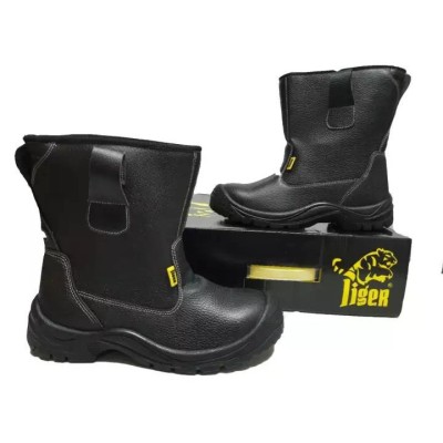 LIGER Safety Footwear LG-77, 9.5" Pull-Up BootsUK SIZE 6