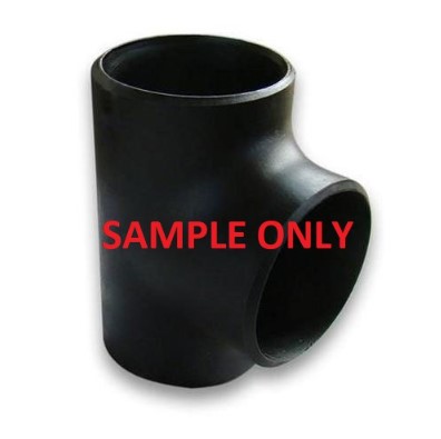 EQUAL TEE, ASME B 16.9, BW, SEAMLESS, SCH.80 ASTM A234-WPB + MR0175