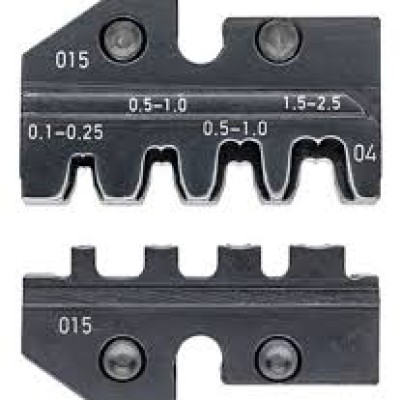 KnipexDIE SET FOR BUTT CONNECTORS 974930