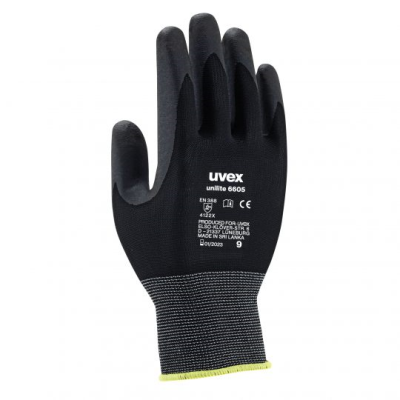 UVEX 60573 unilite 6605 Safety Gloves (8pairs)