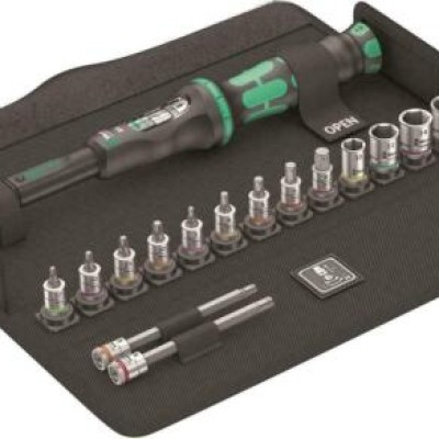 Wera 004180 1 4 In Torque Wrench Set 2.5-25Nm