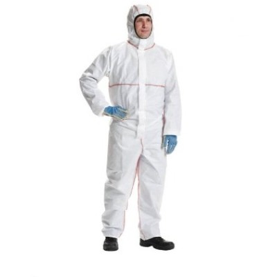 COVERALL, DISPOSABLE, DUPONT, PBCHF5SWH00