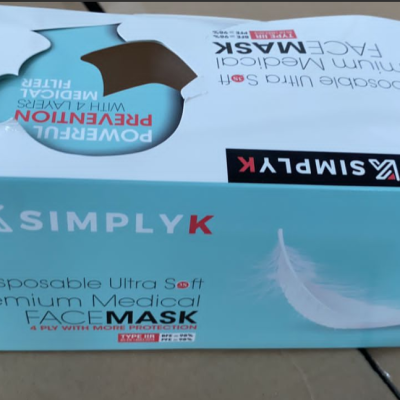 SimplyK face mask premium medical mask